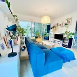 Appartement Bastide - 2 Chambres - Parking - Balcon - Free Wifi