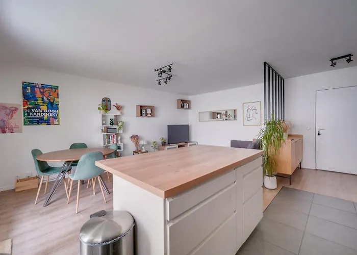 Pleasant Flat In Bordeaux With Terrace And Parking