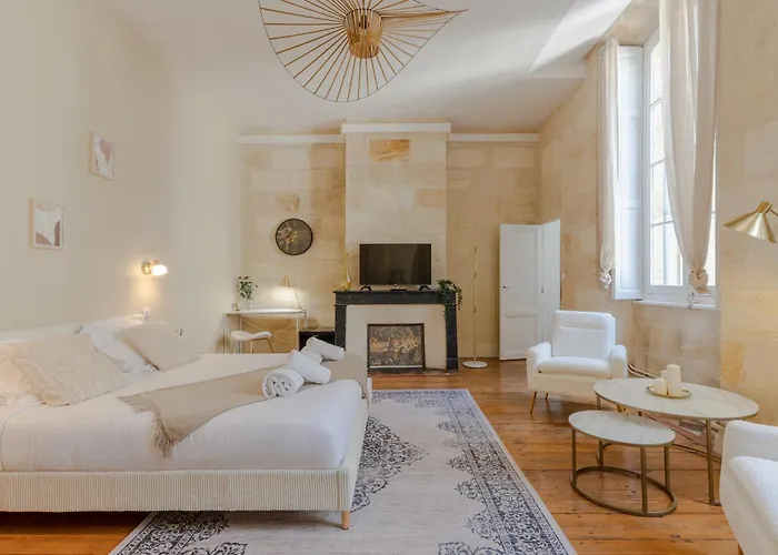 Le Nid Des Chartrons - Suite Privee Elegante Au Coeur De Bordeaux