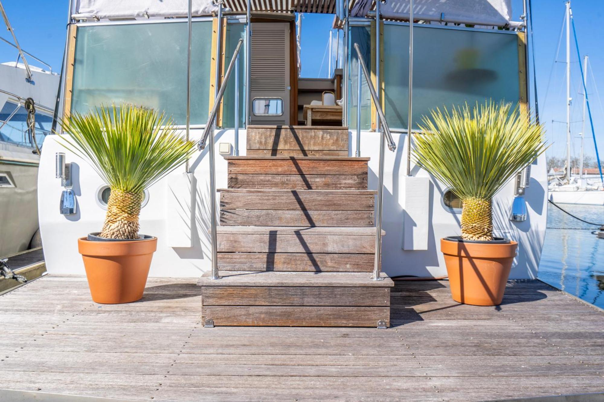Boat, Vintage Yacht Hotel en barco Burdeos