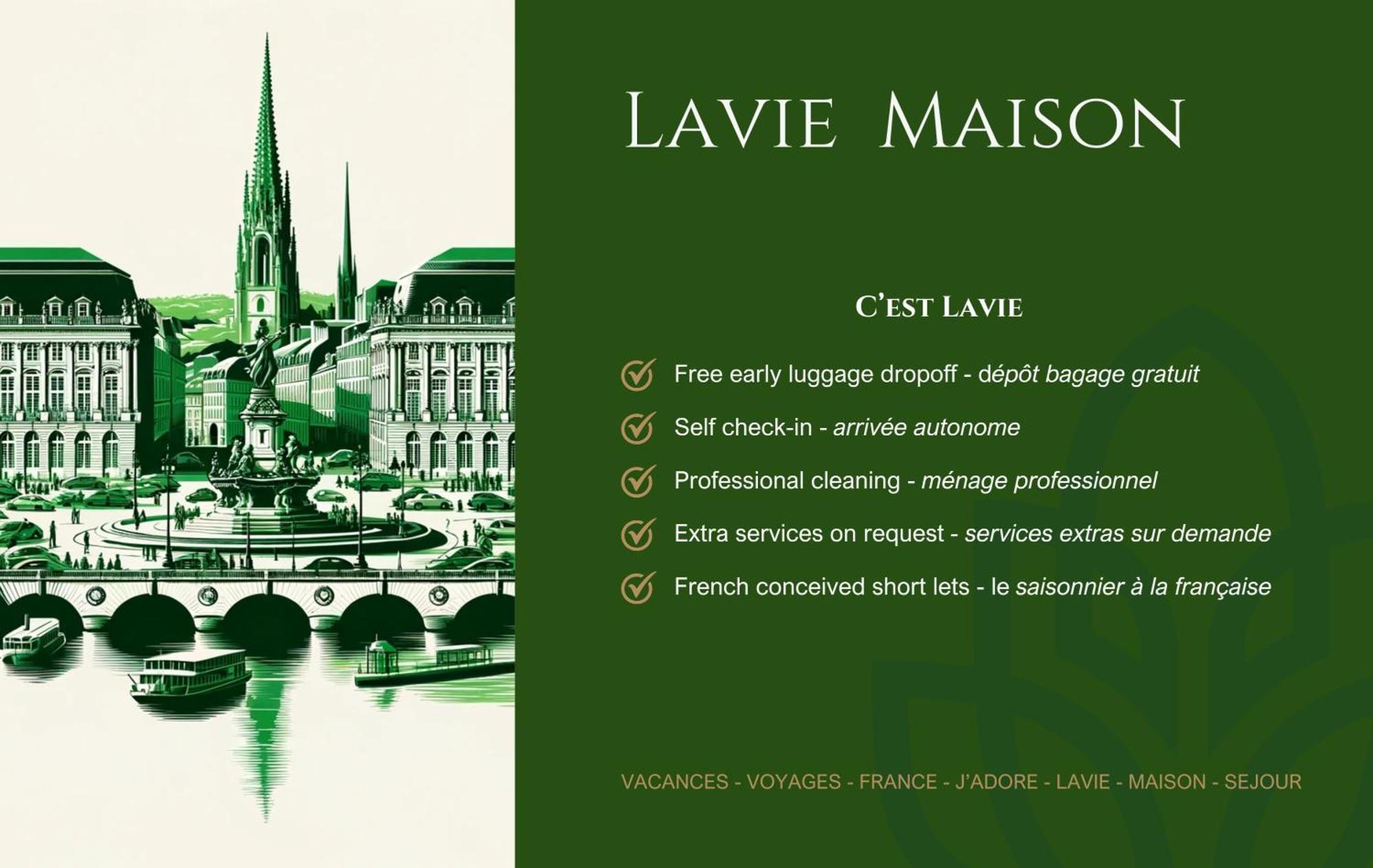 Apartamento Lavie Maison Nouveau Chartrons