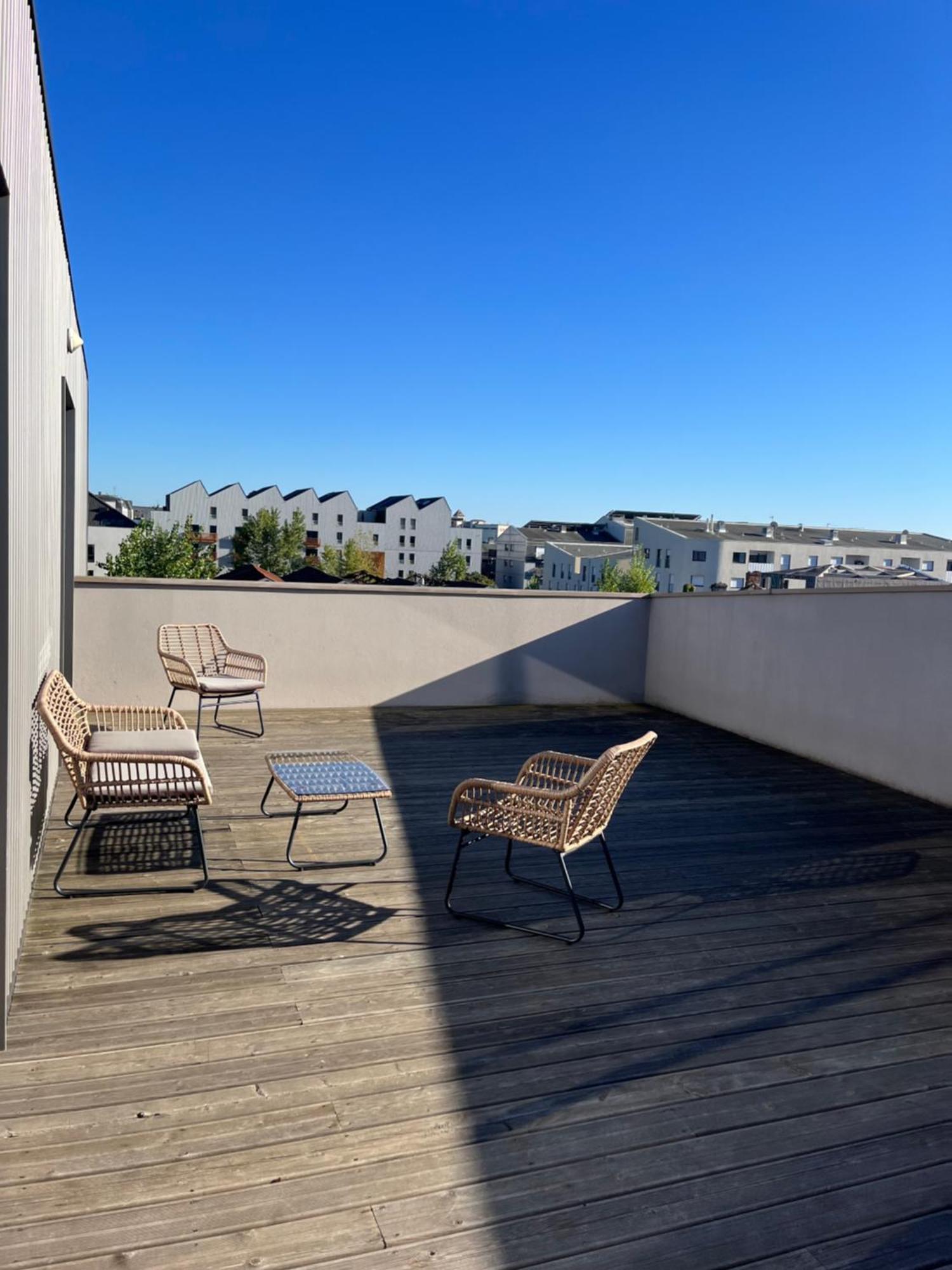 Le Rooftop De La Faiencerie Appartement Bordeaux