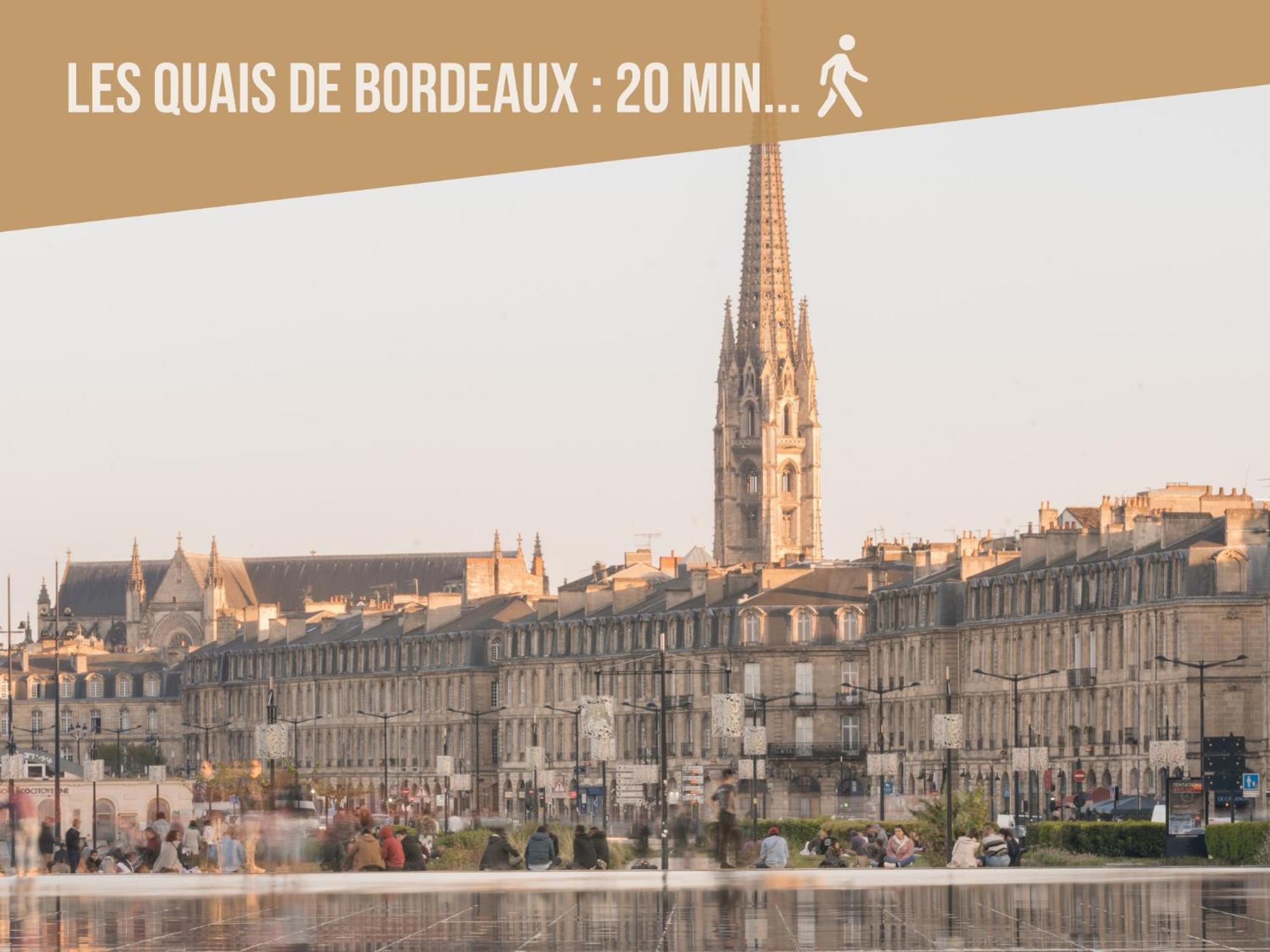 L'authentica - Free Parking & Wifi & Pool - Self Checkin - Ysyka Apartment Bordeaux