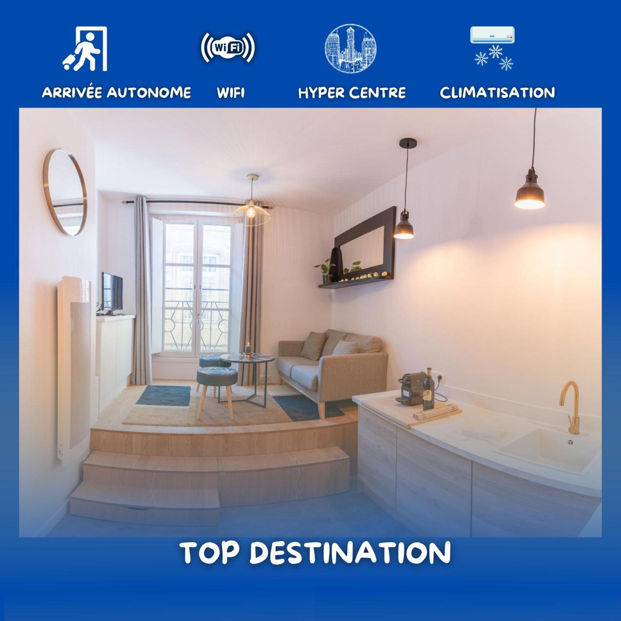 Le Bolero - Climatisation - Wifi - Hyper Centre