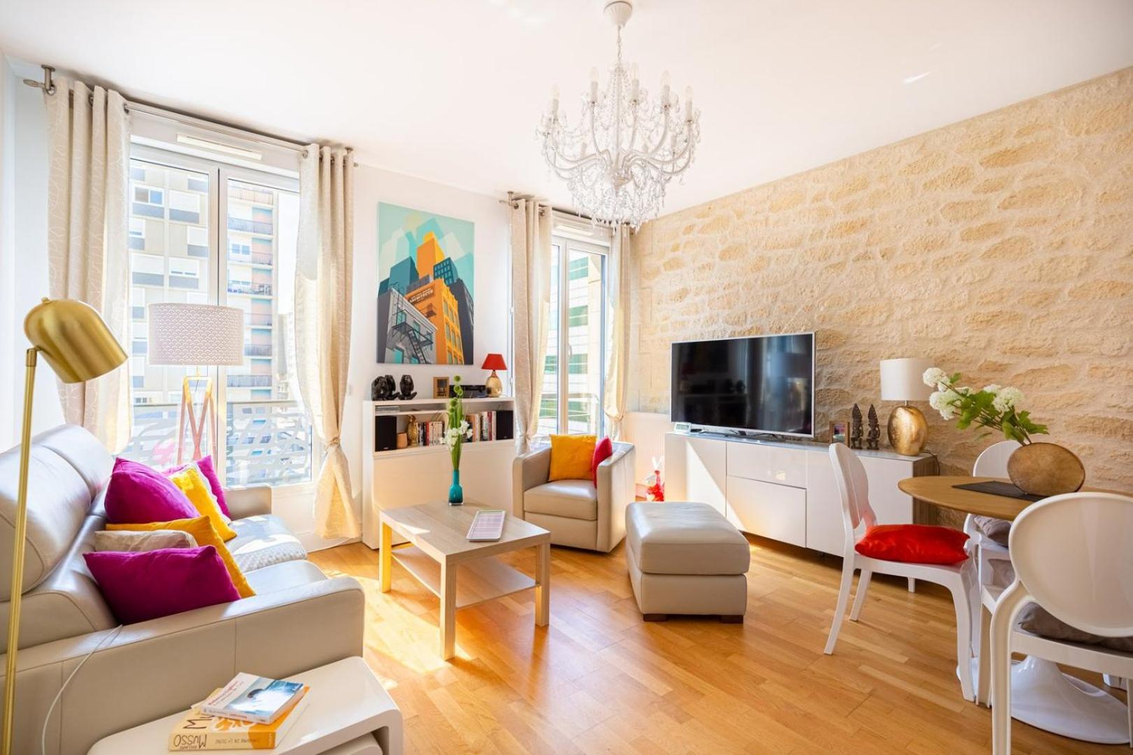 Apartment Guestready - Bright In Centre W/ Parking *