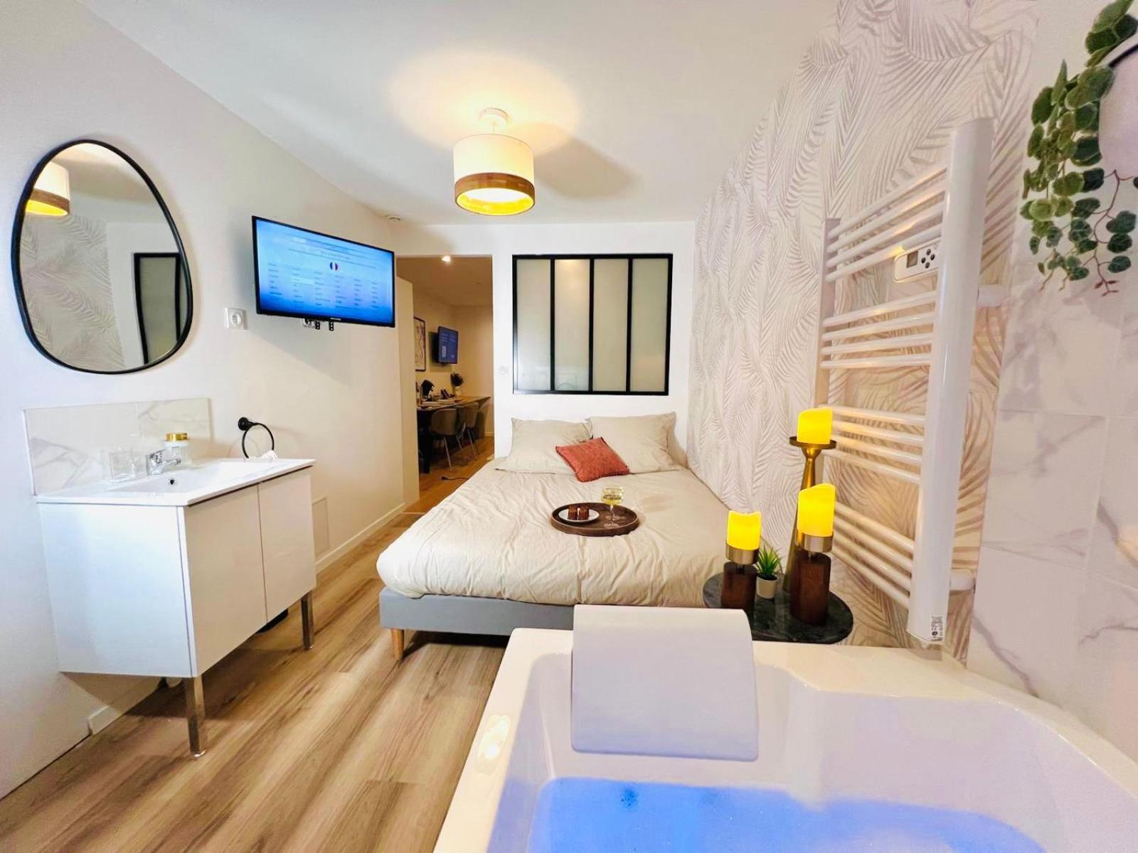 Appartement Cozy Jacuzzi Chartrons Bordeaux