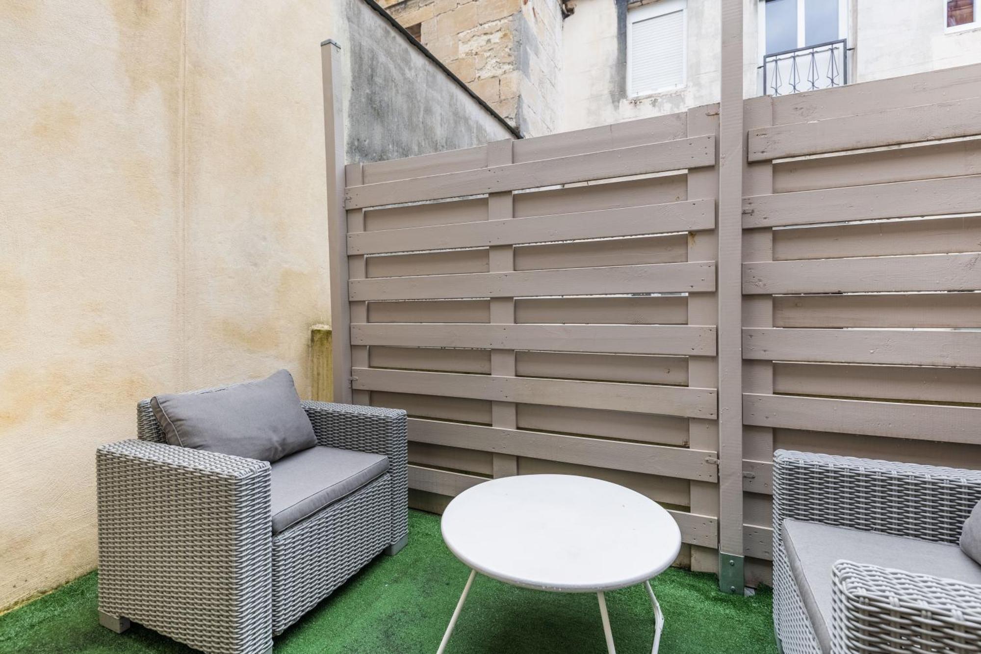 En Duplex-aircon-terrasse-parking-calme Apartment Bordeaux