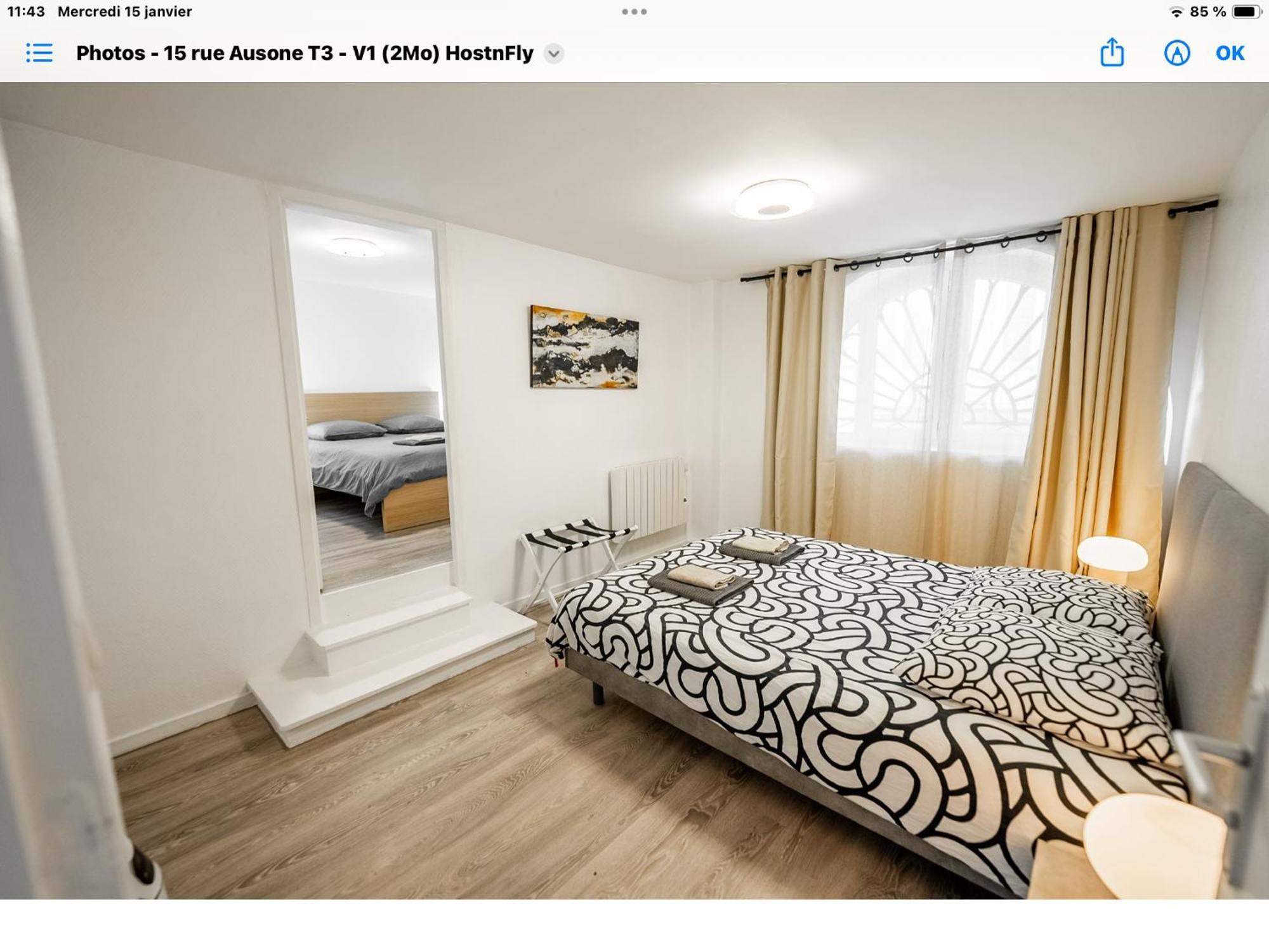 Appartement Bel Renove - Place Du Palais Avec Parking Bordeaux