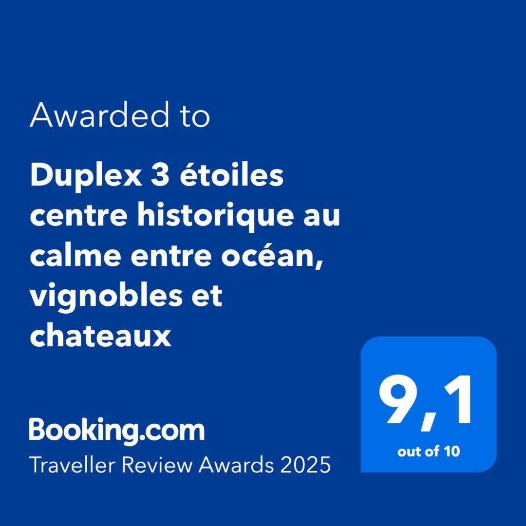 3 Etoiles Confort Centre Historique Au Calme Entre Ocean, Vignobles Et Chateaux * Bordeaux