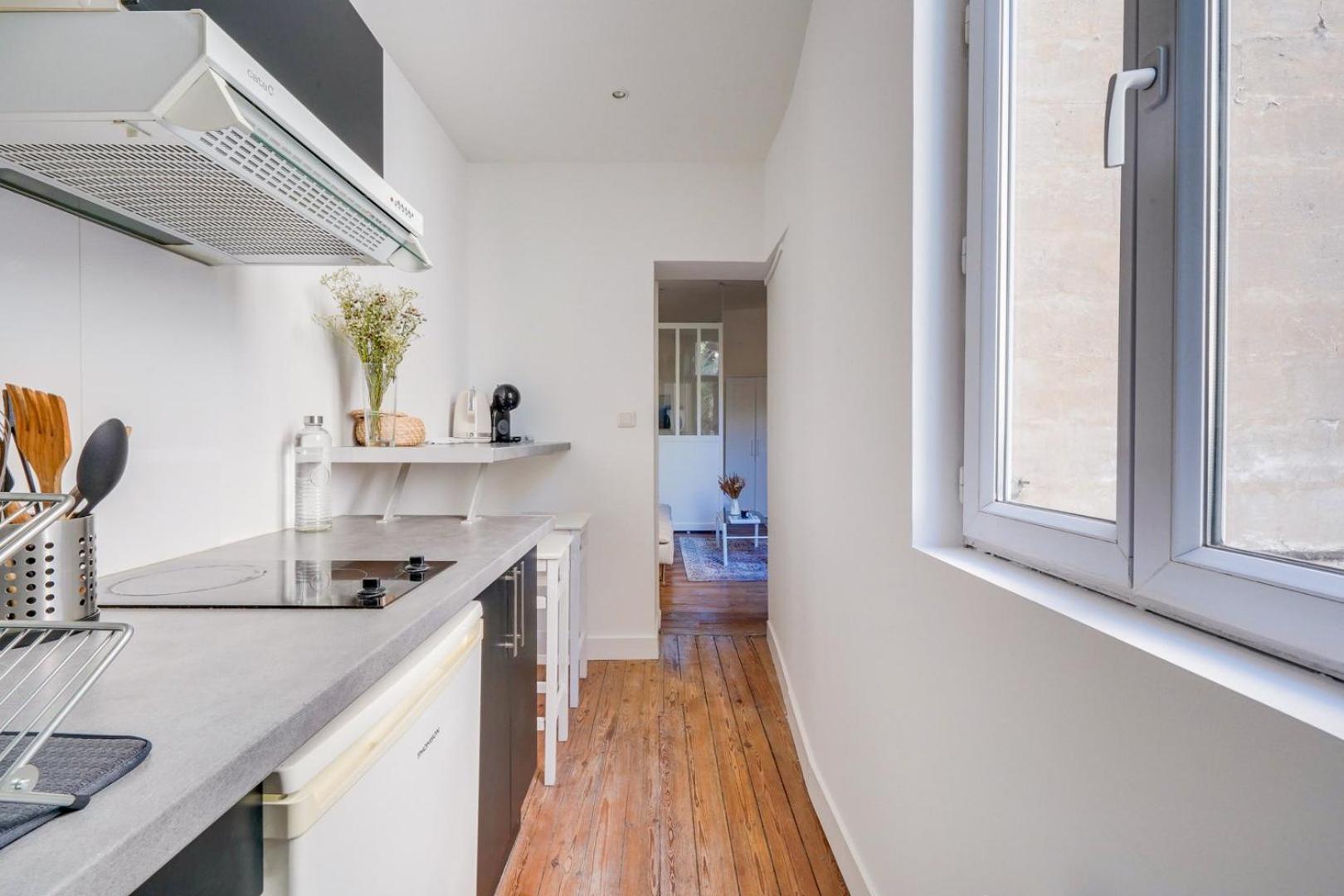 Appartement Spacieux Avec Pierre Apparente Bordeaux
