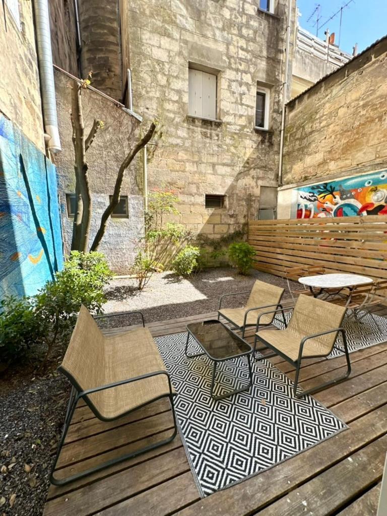 Apartment With Garden 1 Bedroom 3 People Bordeaux
