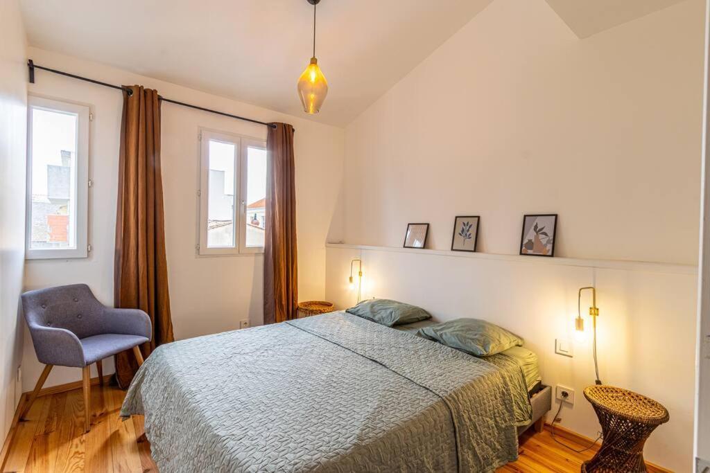 Apartamento Jardin Public : T3 Renove Immeuble Pierre *