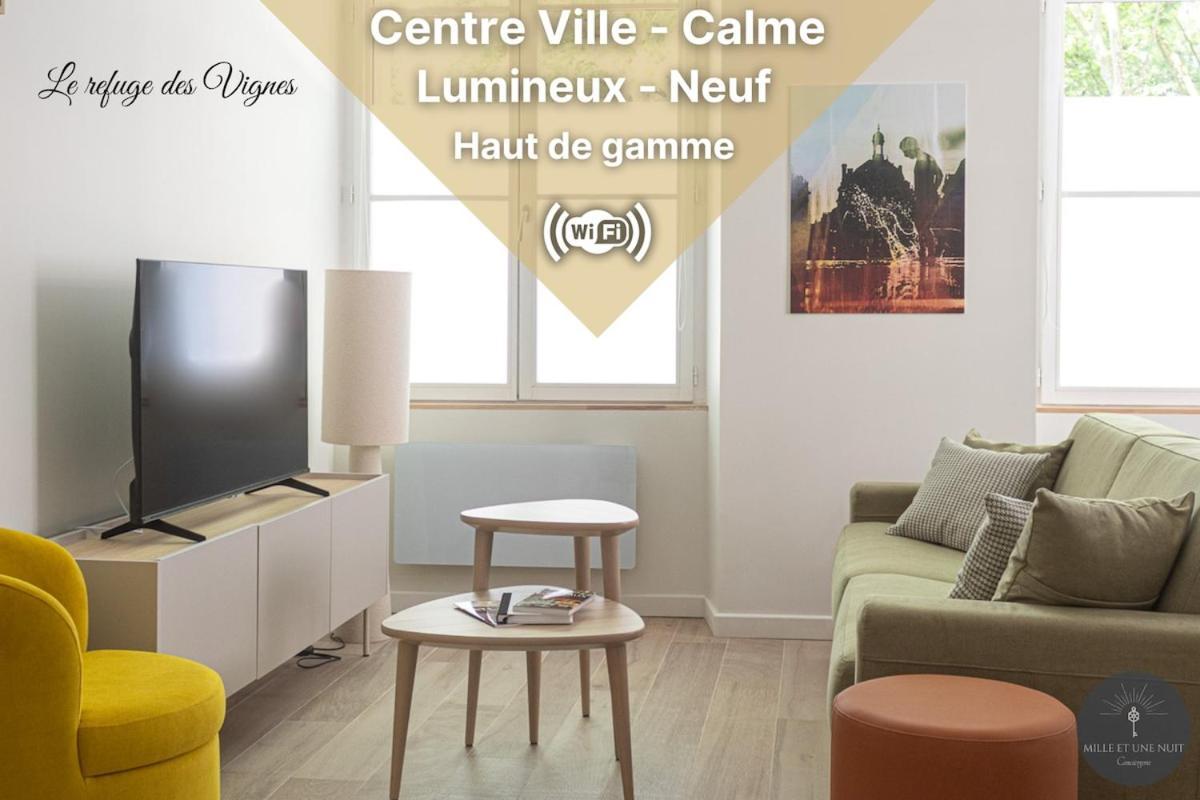 Le Refuge Des Vignes - Centre - Elegant
