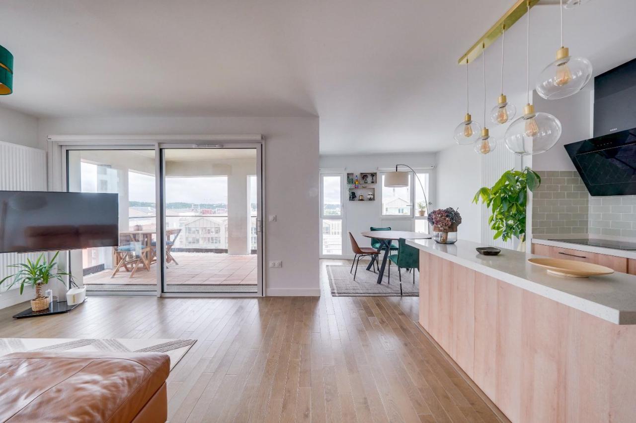 L'emblem - Incroyable Vue Sur La Cite Du Vin Apartment Bordeaux