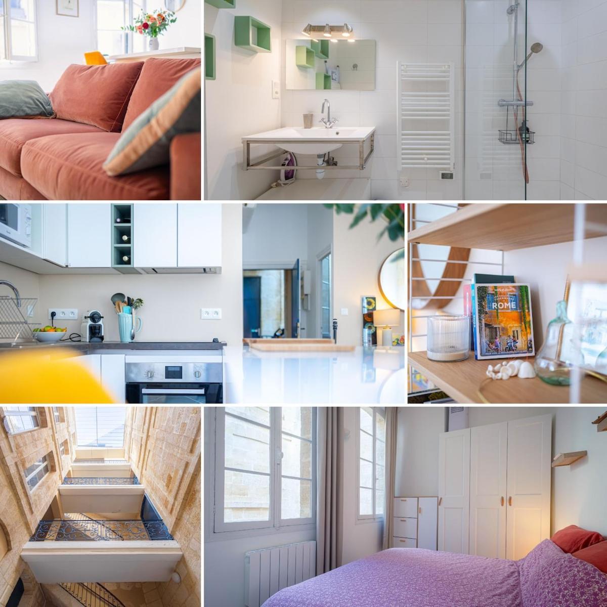 Apartment Designer & Bright On Rue Sainte-catherine Bordeaux