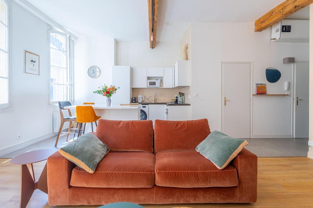 Apartment Designer & Bright On Rue Sainte-catherine Bordeaux
